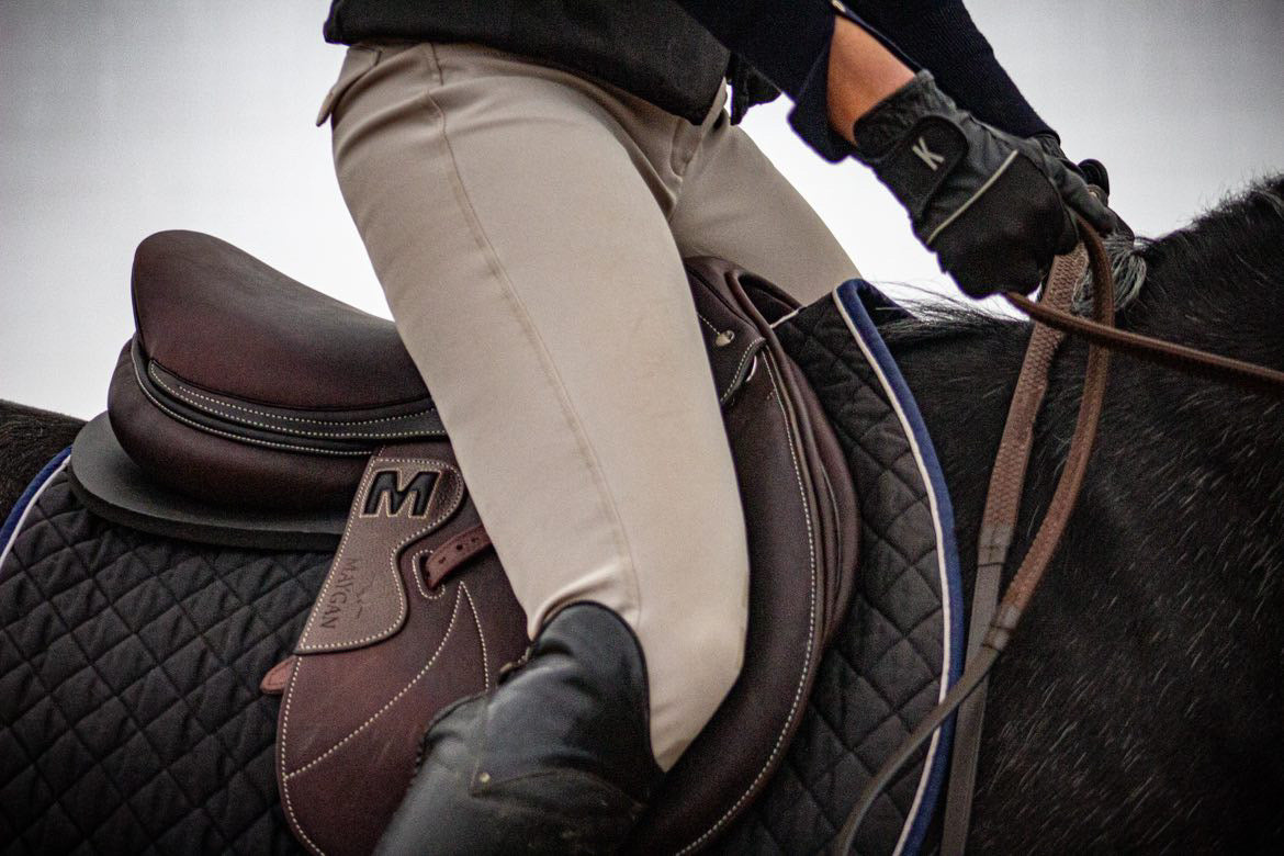 Maygan Lined Obstacle Saddle