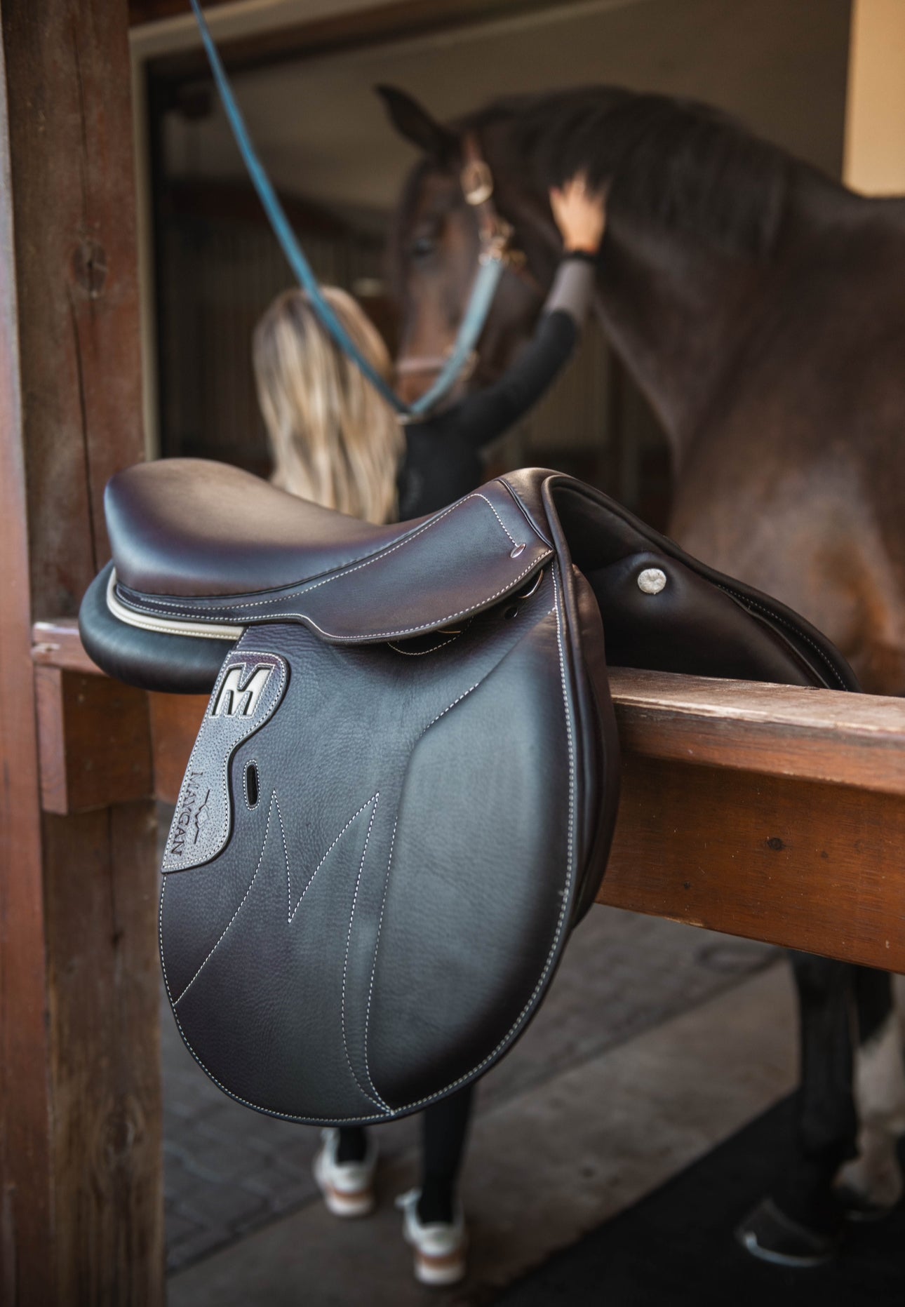 Maygan Lined Obstacle Saddle