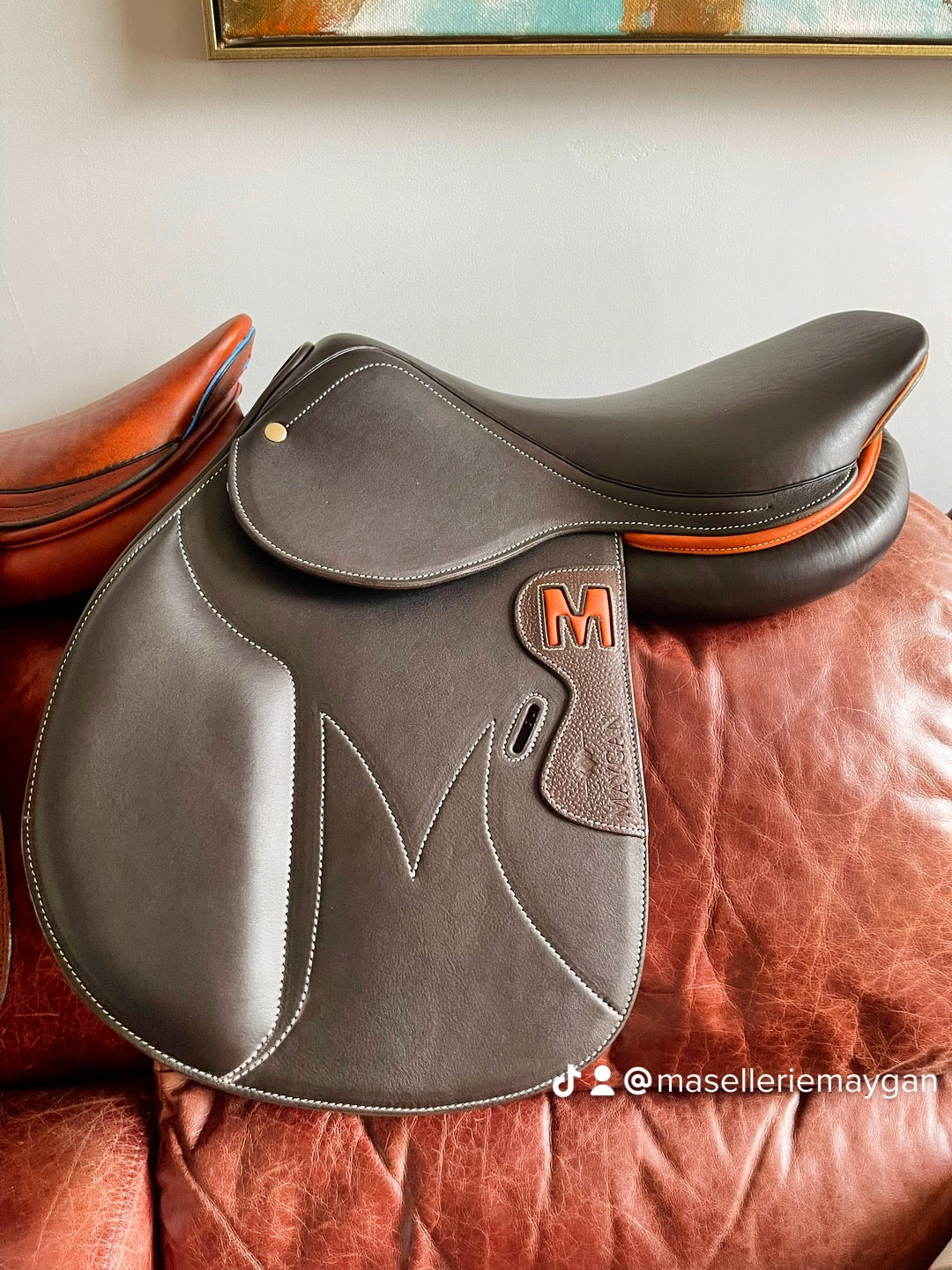 Selle obstacle doublée Maygan