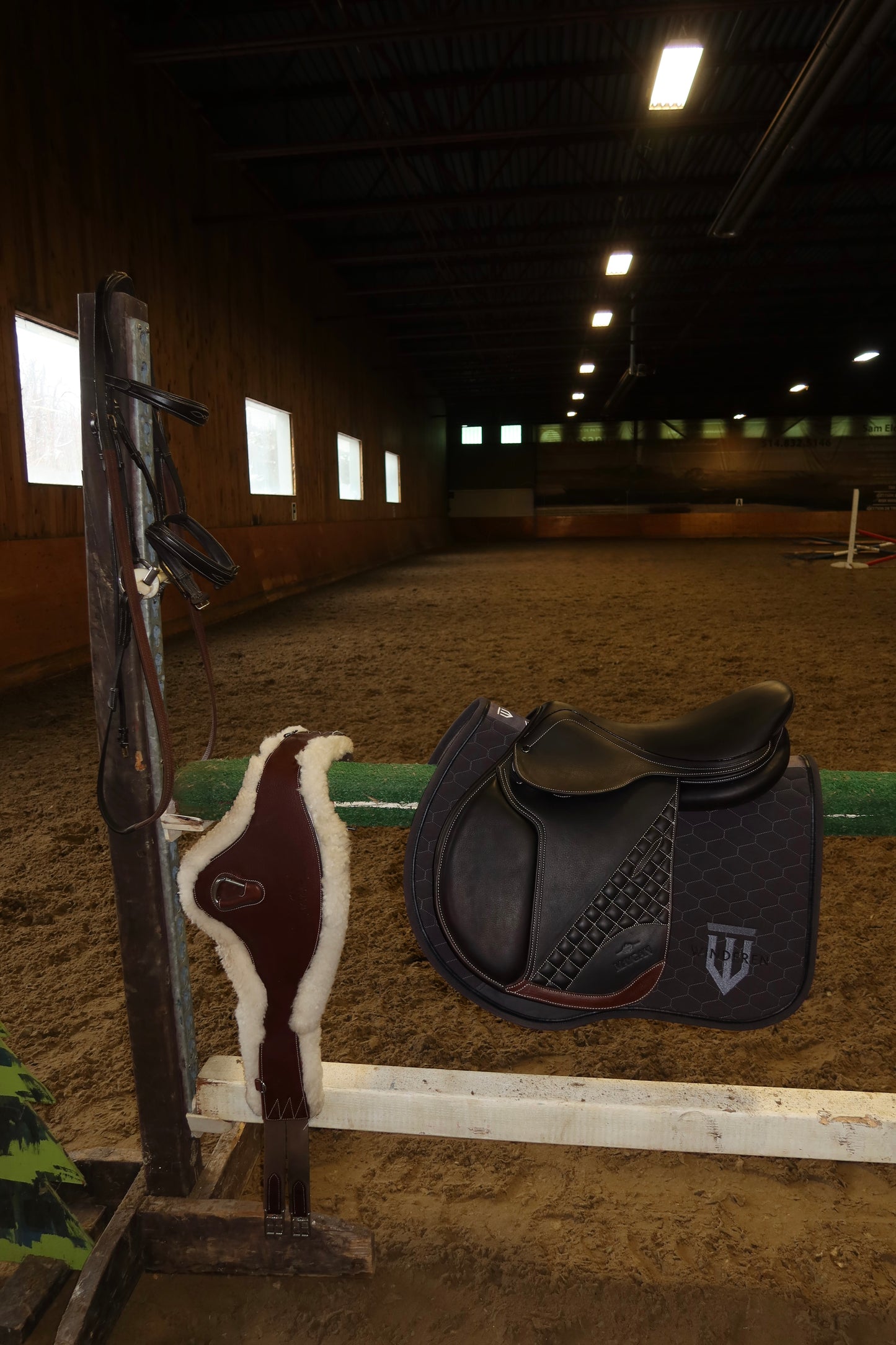 Maygan Lined Obstacle Saddle