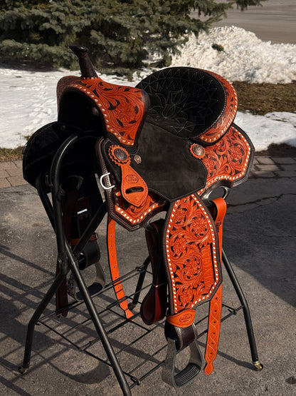 Selle western MAYGAN custom ( personnalisée )