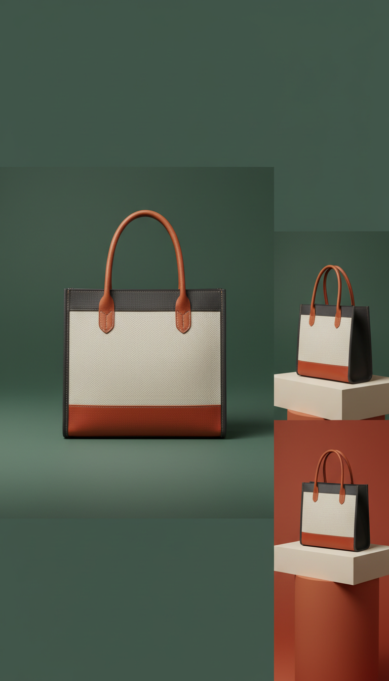 Sac cabas équestre urbain minimaliste