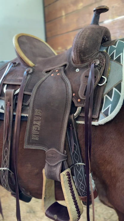 Selle western MAYGAN x Ranch Roping